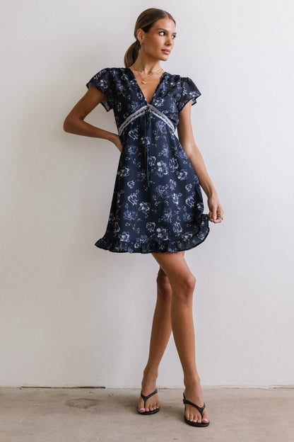 Valerie Floral Mini Dress - FINAL SALE
