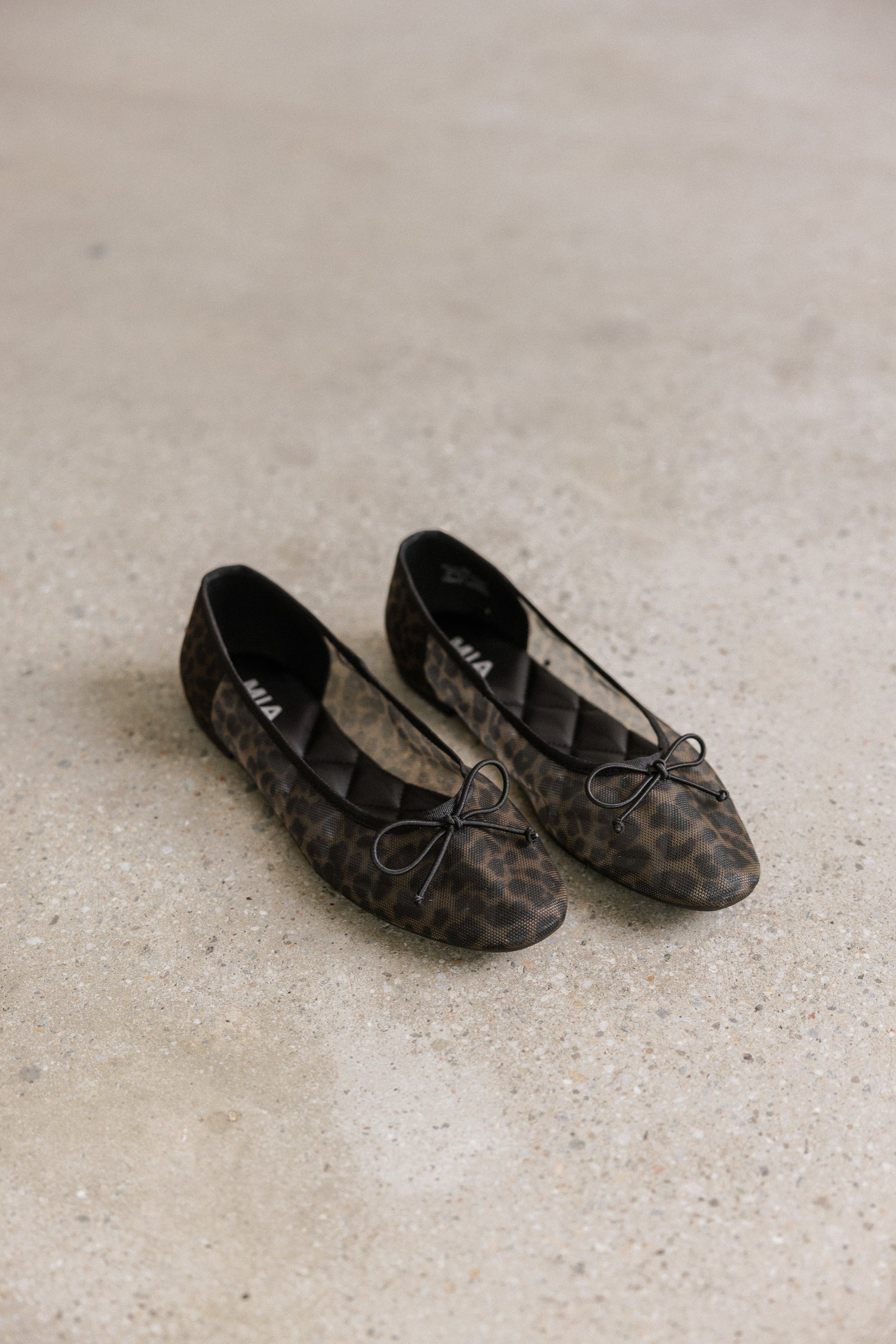 Valtina Leopard Ballet Flats