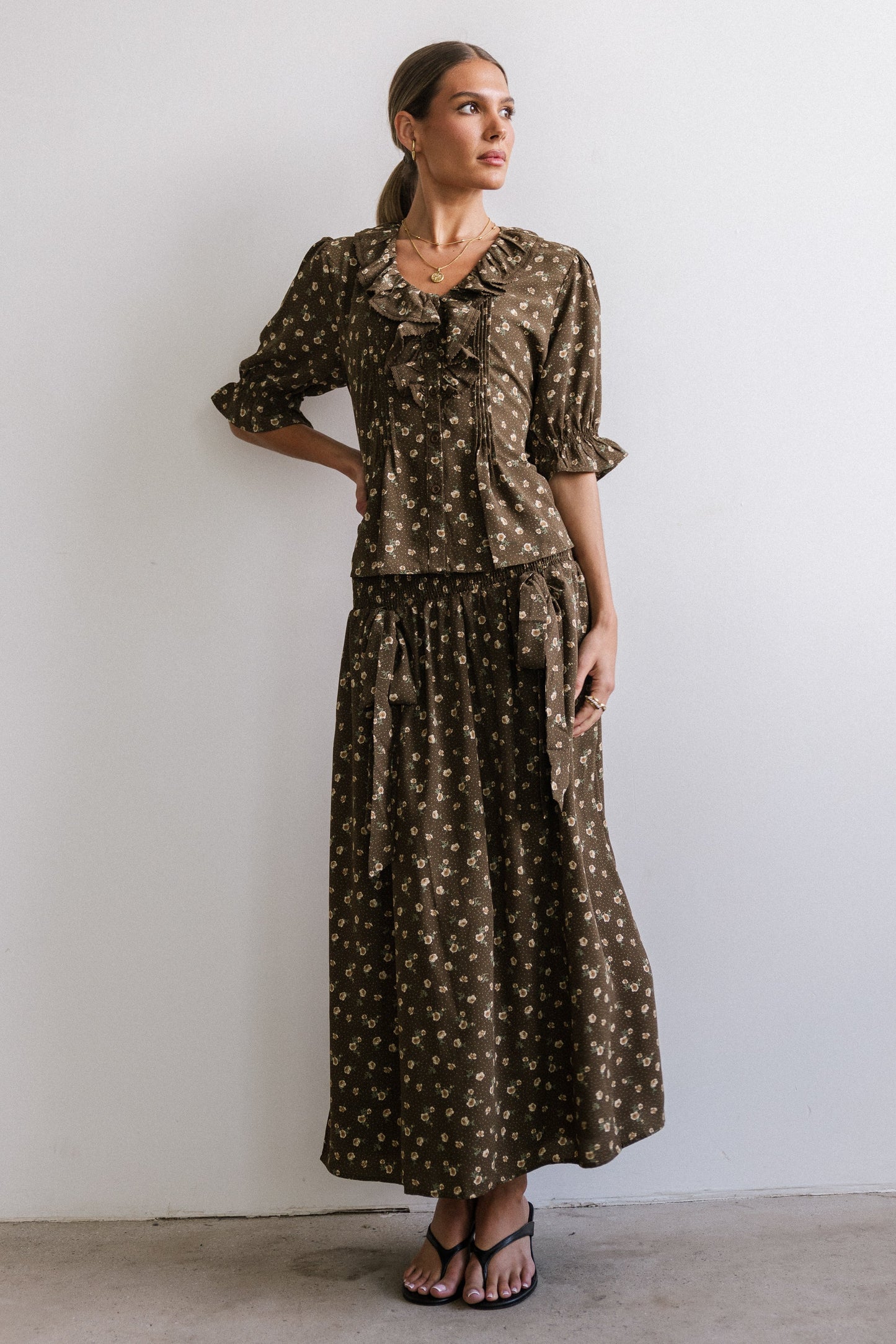 Xander Floral Blouse - FINAL SALE