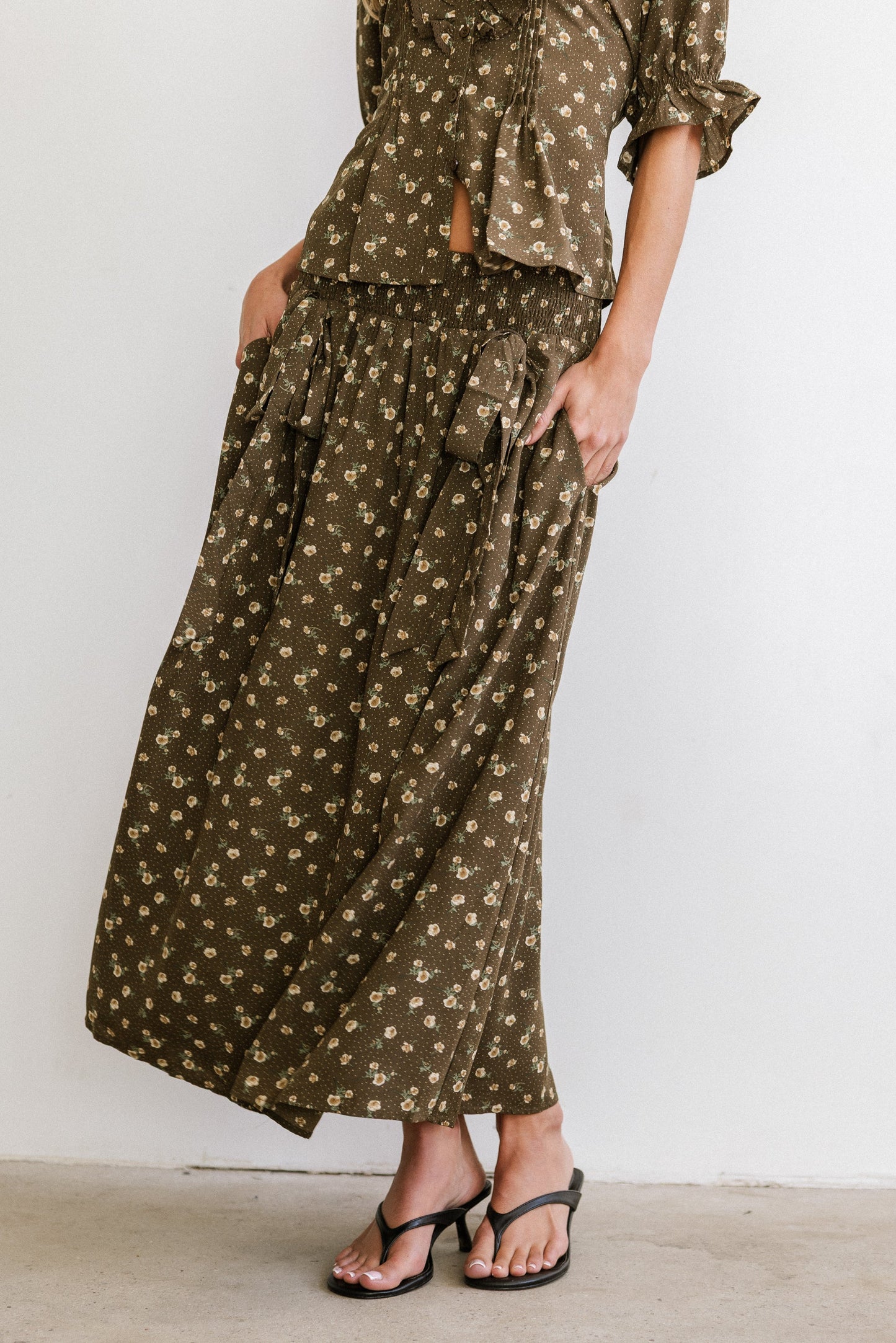 Xander Floral Maxi Skirt - FINAL SALE