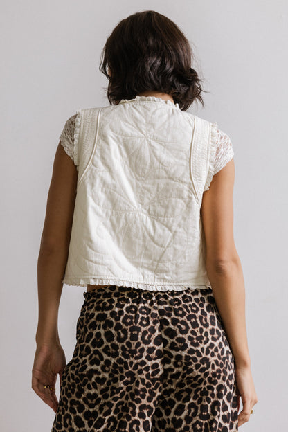 Martha Quilted Vest - FINAL SALE