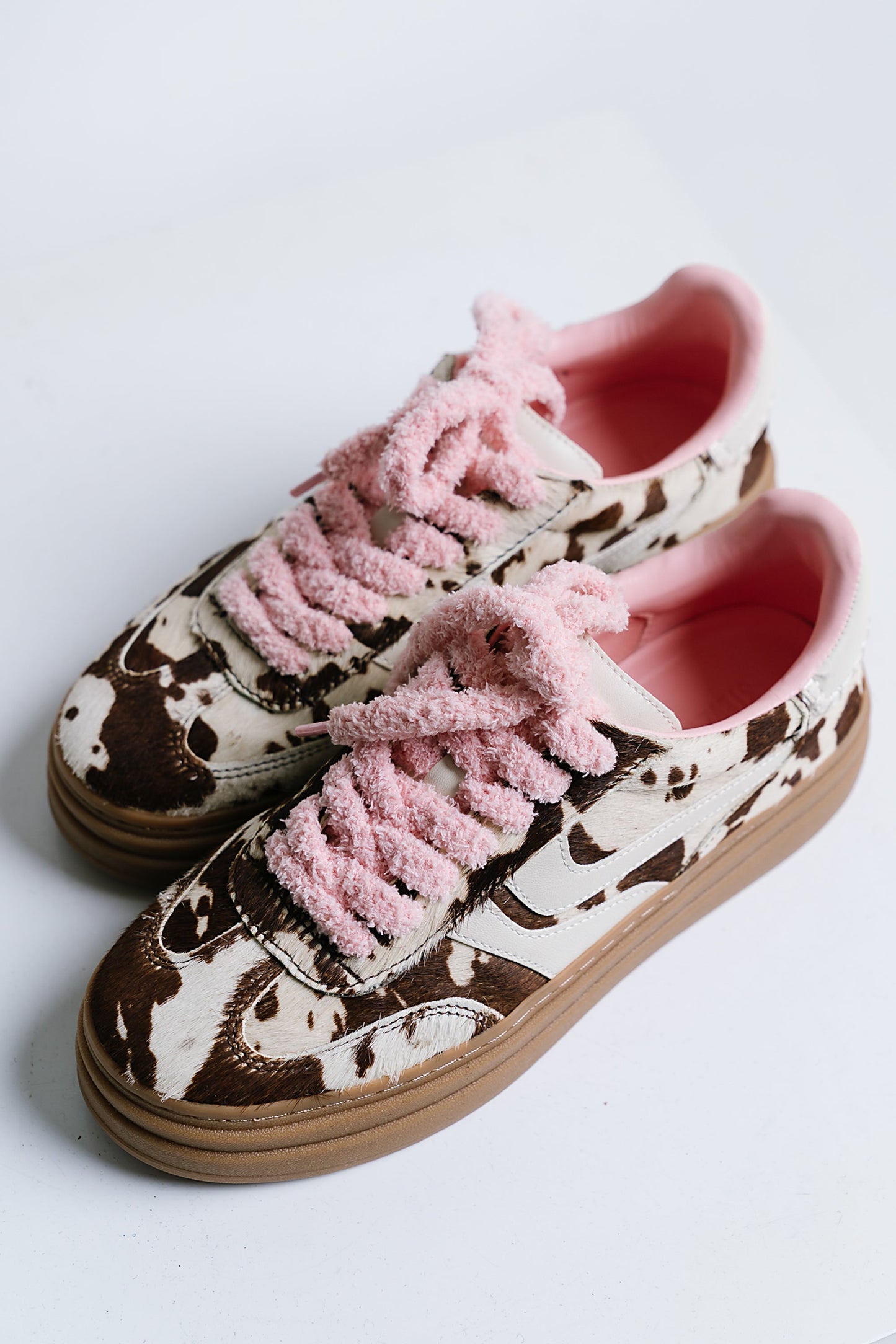 Steve Madden Dodge Sneaker in Cow Print