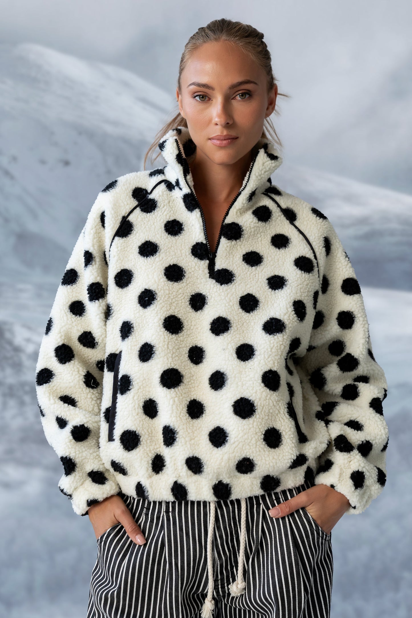 Brooke Sherpa Half Zip