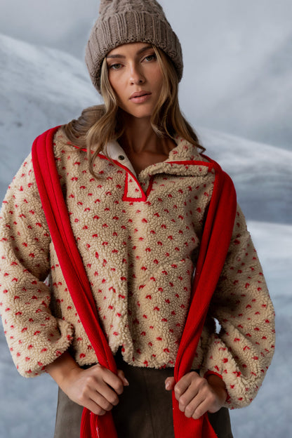 Teddy Sherpa Pullover - FINAL SALE