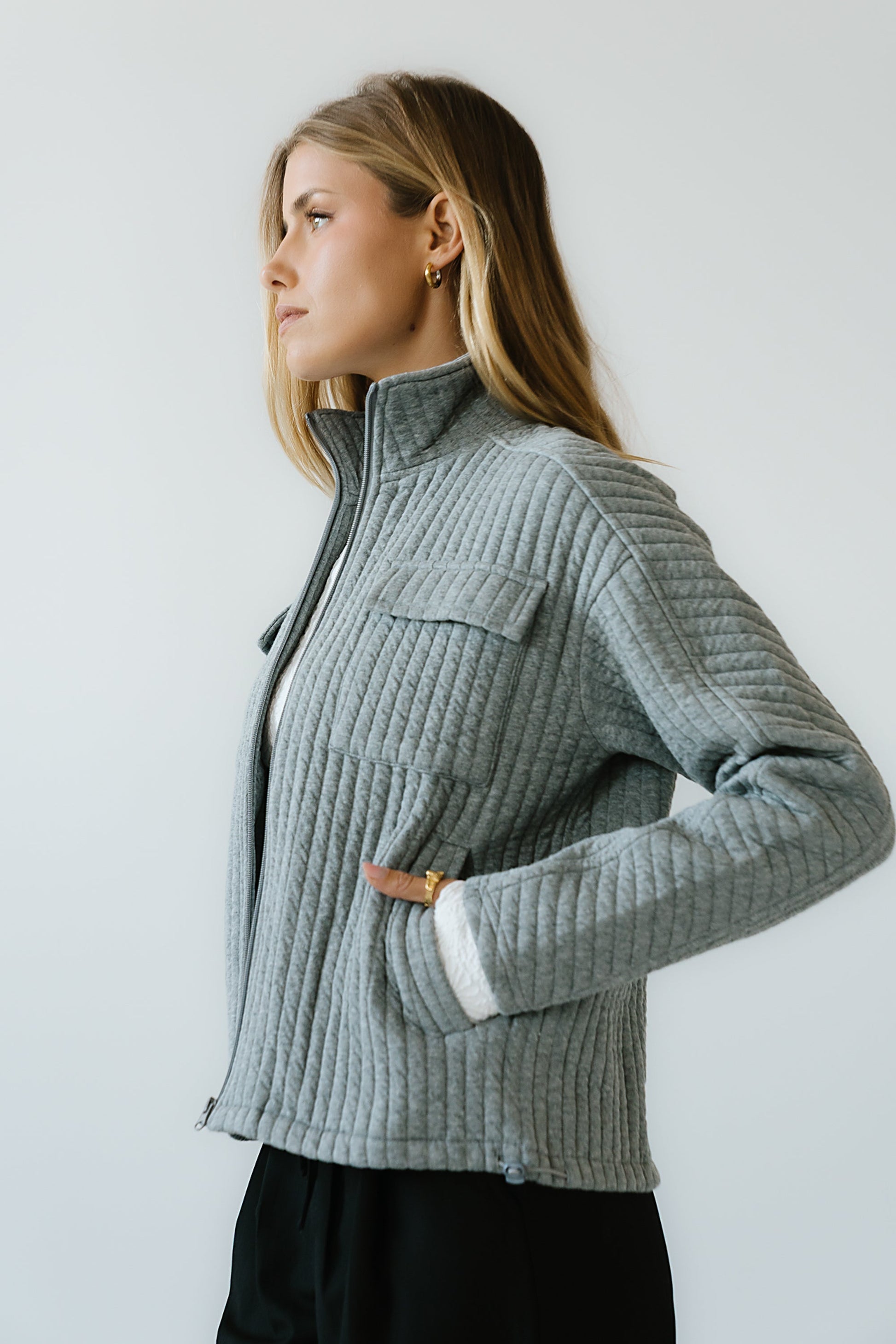 Brecklyn Quilted Jacket - FINAL SALE