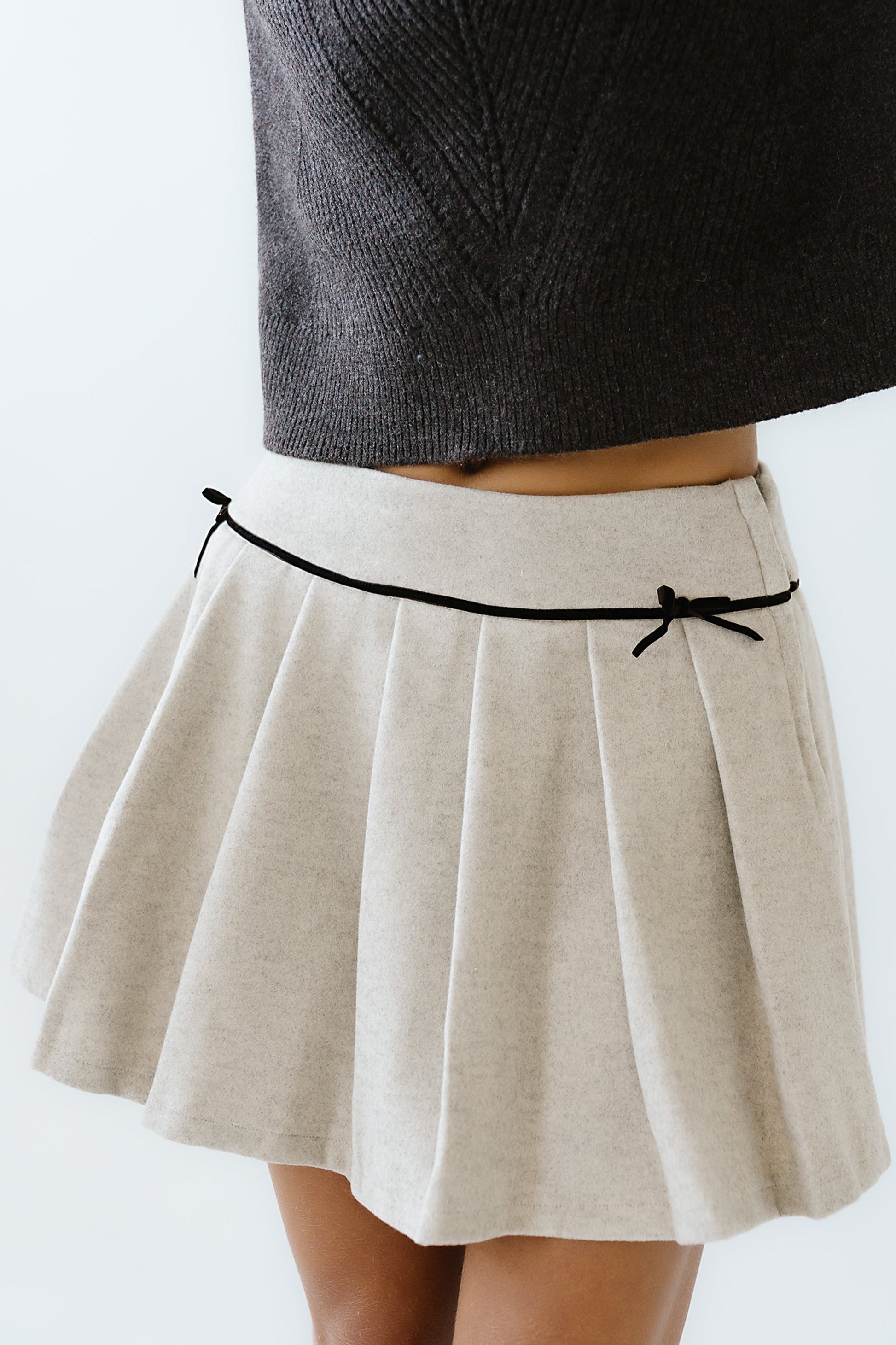 Primrose Pleated Mini Skirt