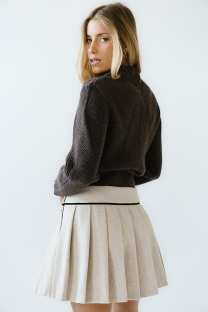 Primrose Pleated Mini Skirt
