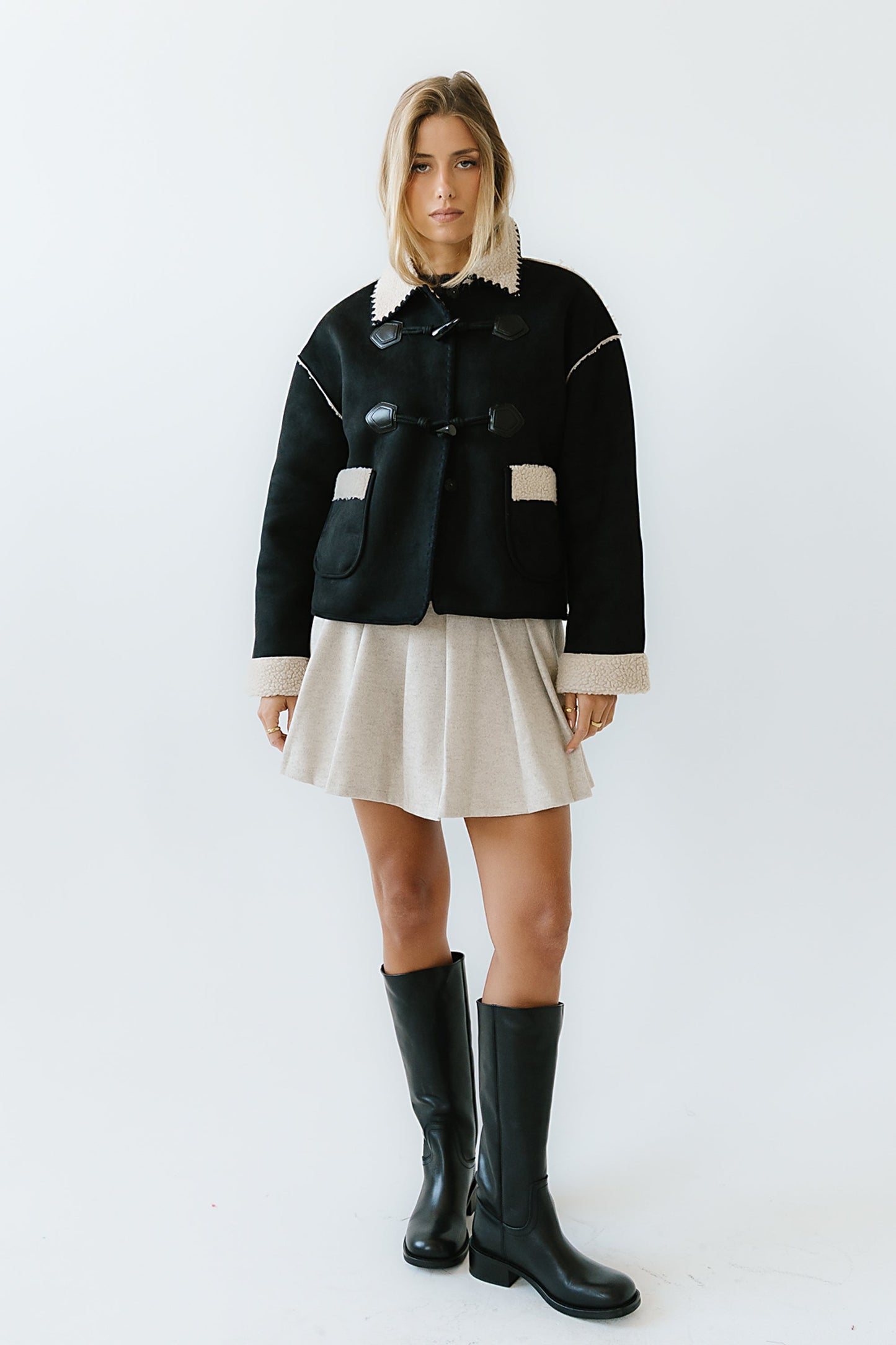 Primrose Pleated Mini Skirt