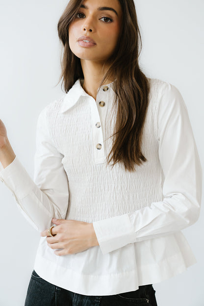 Pauly Smocked Blouse