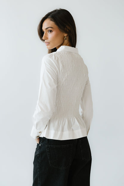 Pauly Smocked Blouse