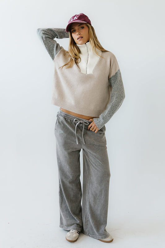 Franny Wide Leg Sweatpants