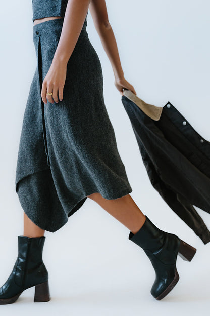 Cassie Asymmetrical Midi Skirt - FINAL SALE
