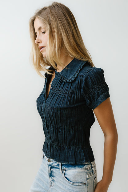 Maddie Smocked Blouse
