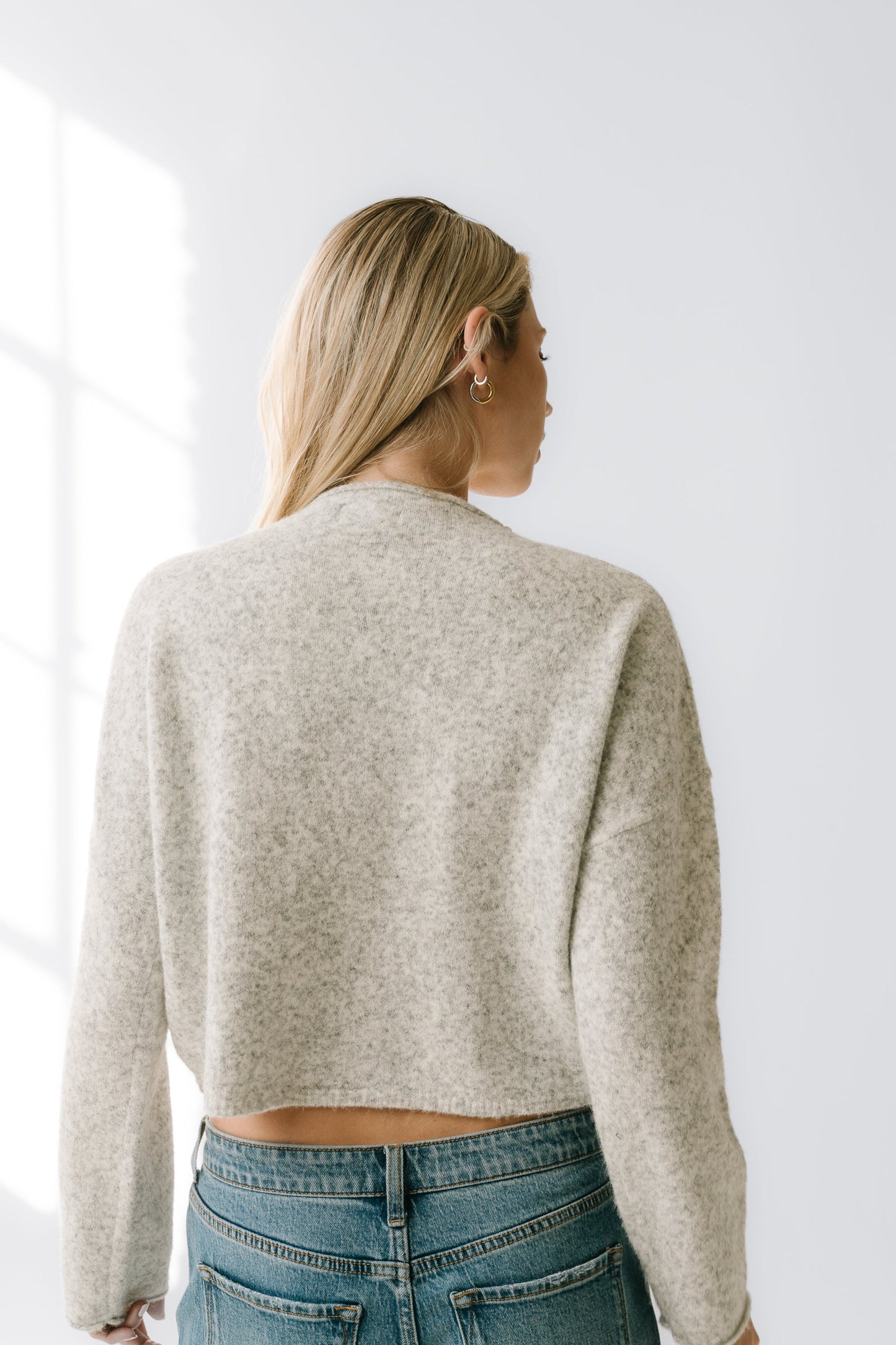 Maci Cardigan in Grey - FINAL SALE