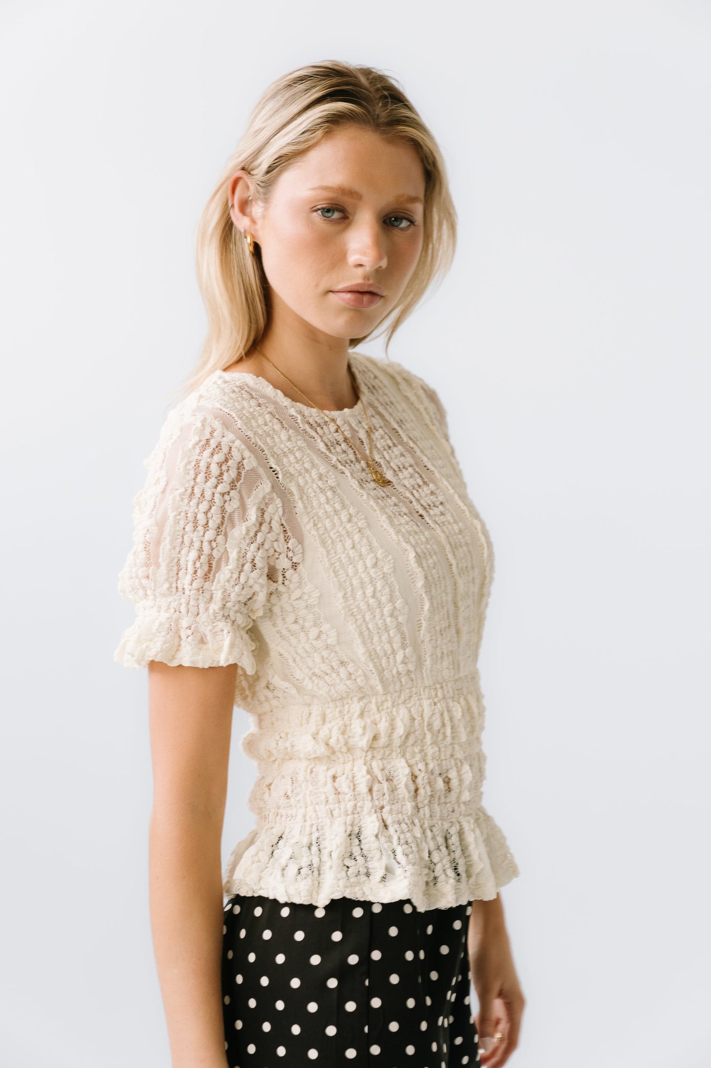 Aubree Sheer Sweater - FINAL SALE