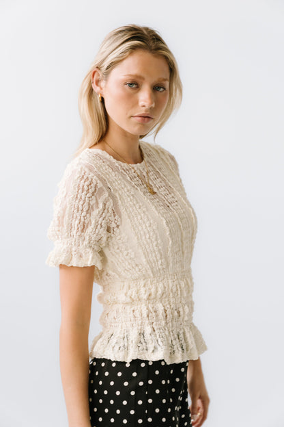 Aubree Sheer Sweater - FINAL SALE