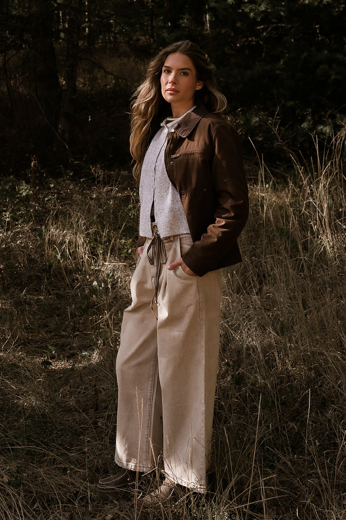 Jovie Pleated Wide Leg Pants
