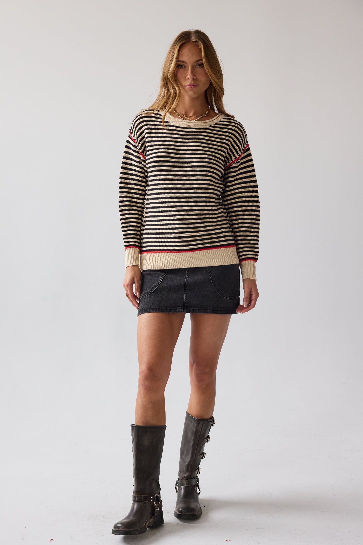 Bethany Striped Sweater - FINAL SALE