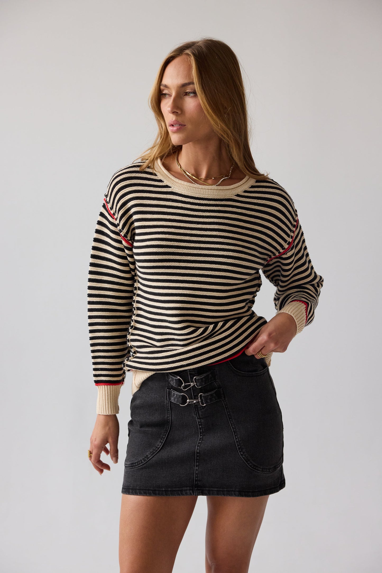 Bethany Striped Sweater - FINAL SALE
