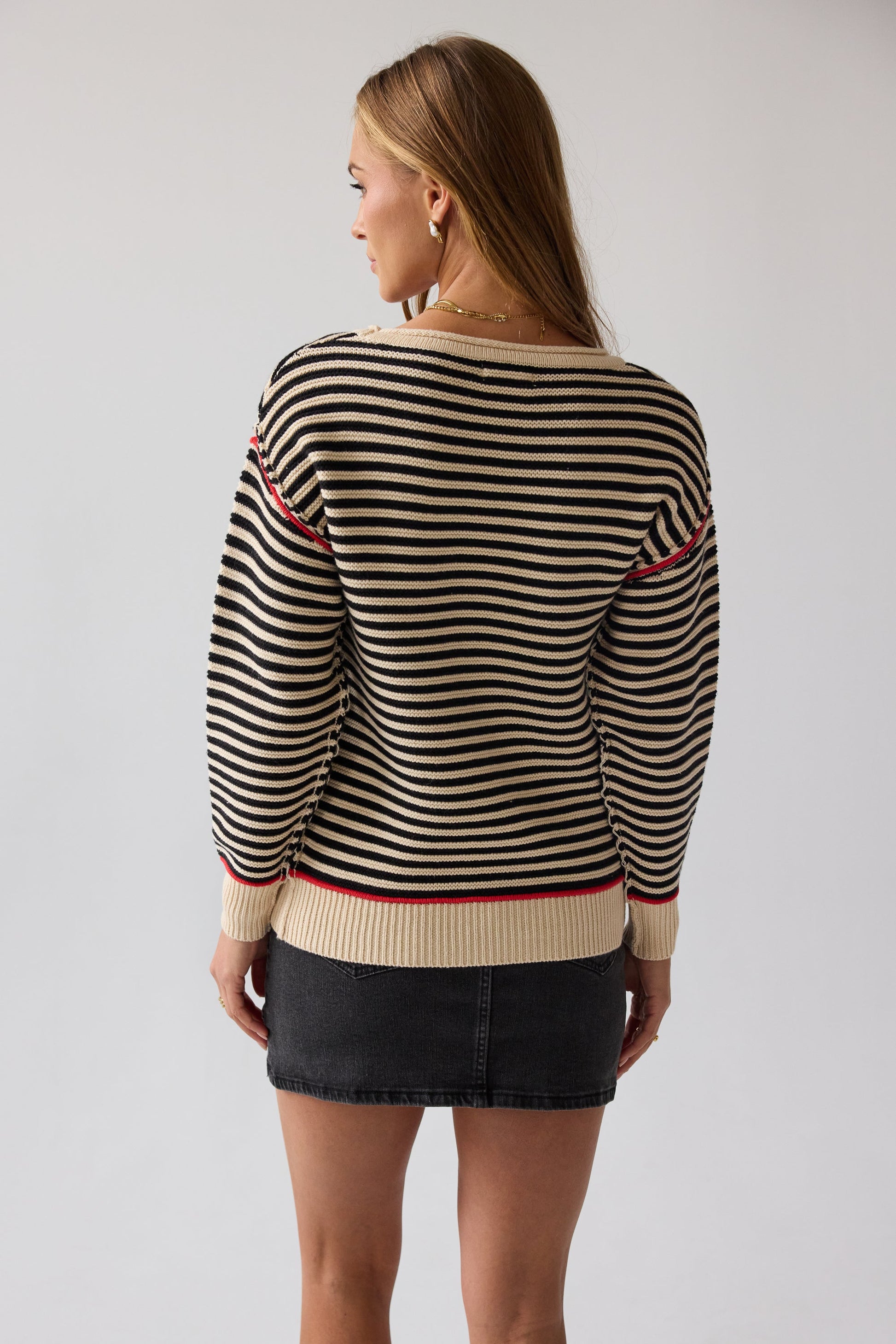 Bethany Striped Sweater - FINAL SALE
