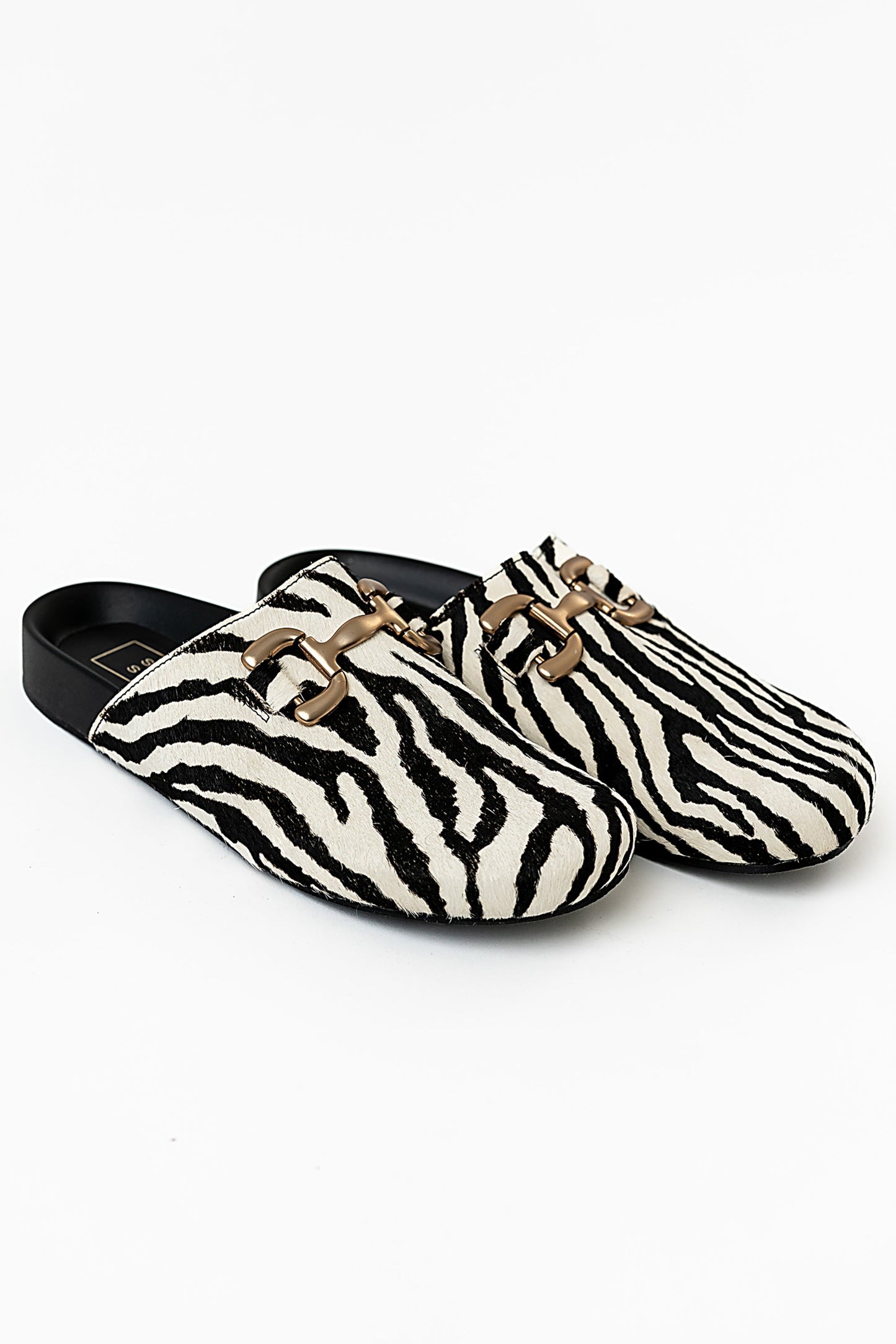 Azalea Clogs in Zebra - FINAL SALE
