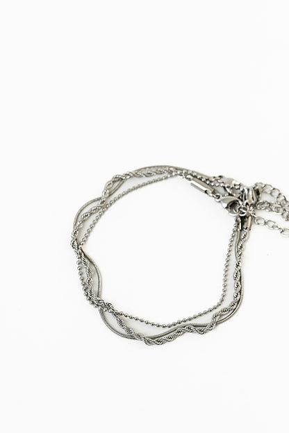 Macey Bracelet Bundle in Silver