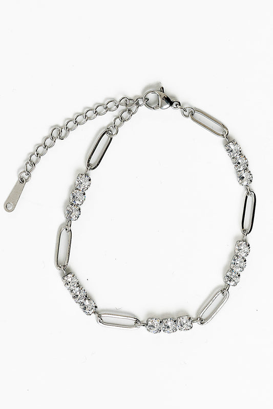 Casey Chain Bracelet in Silver