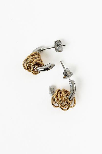 Vinny Open Hoop Earrings