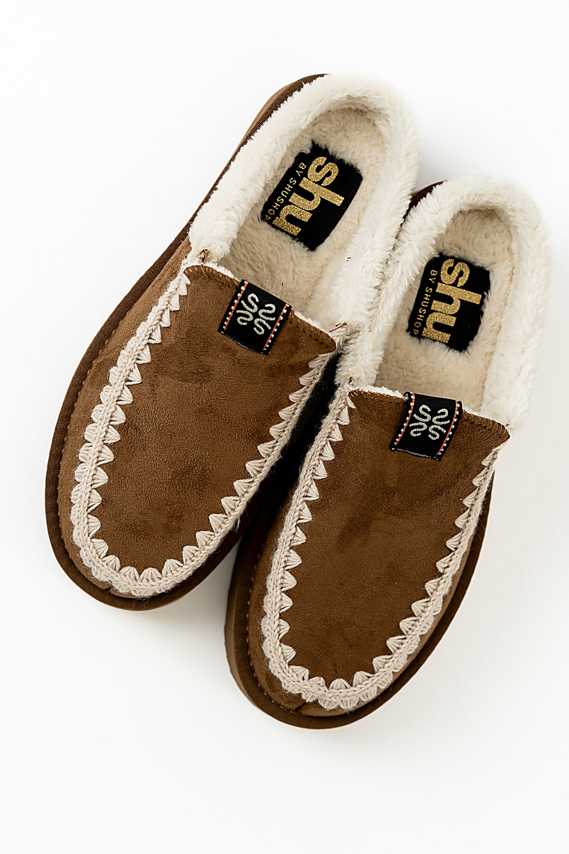 Cecily Platform Slipper in Camel
