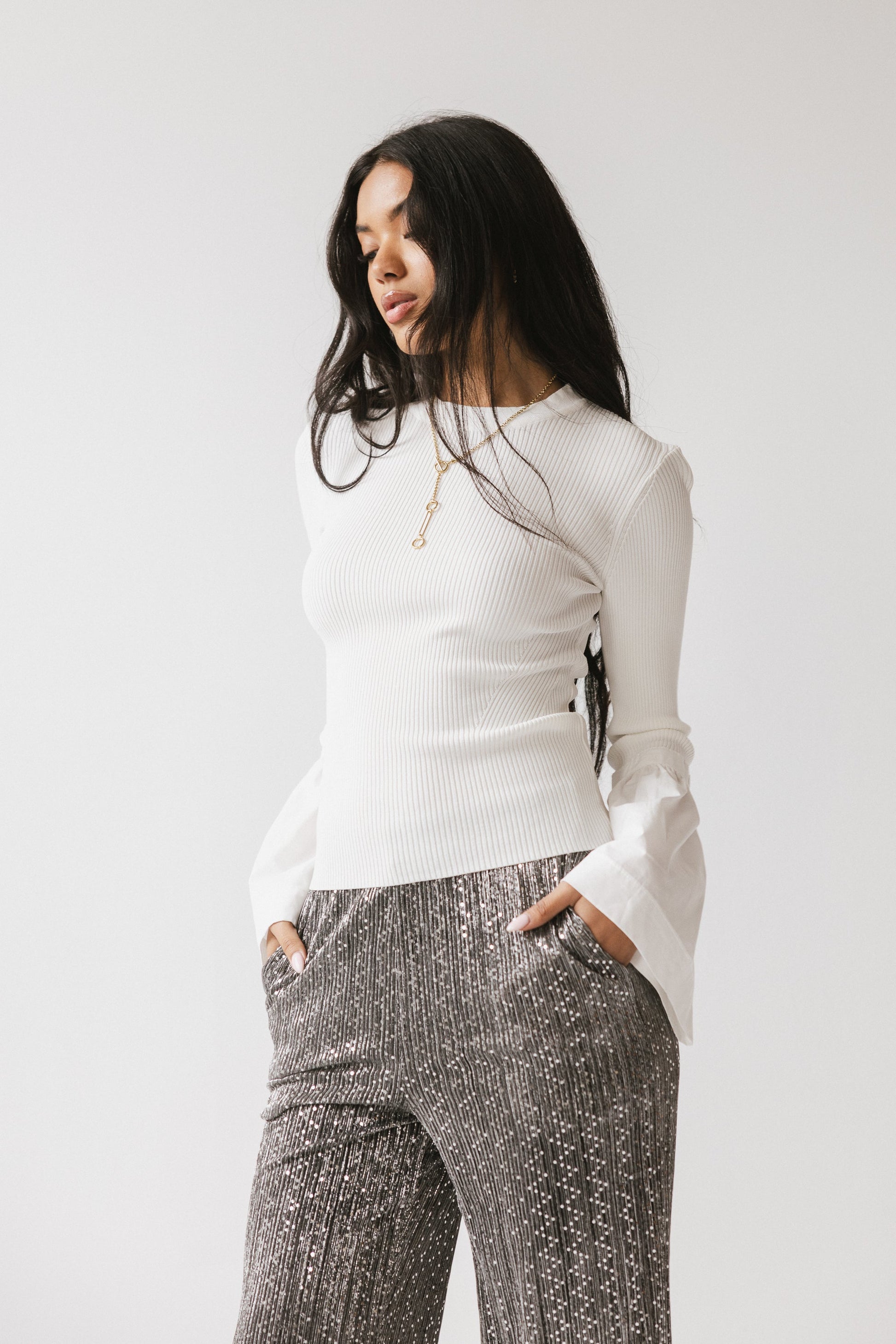 Cory Ribbed Top