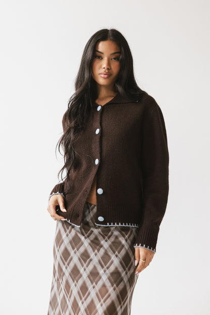 Michelle Contrast Sweater