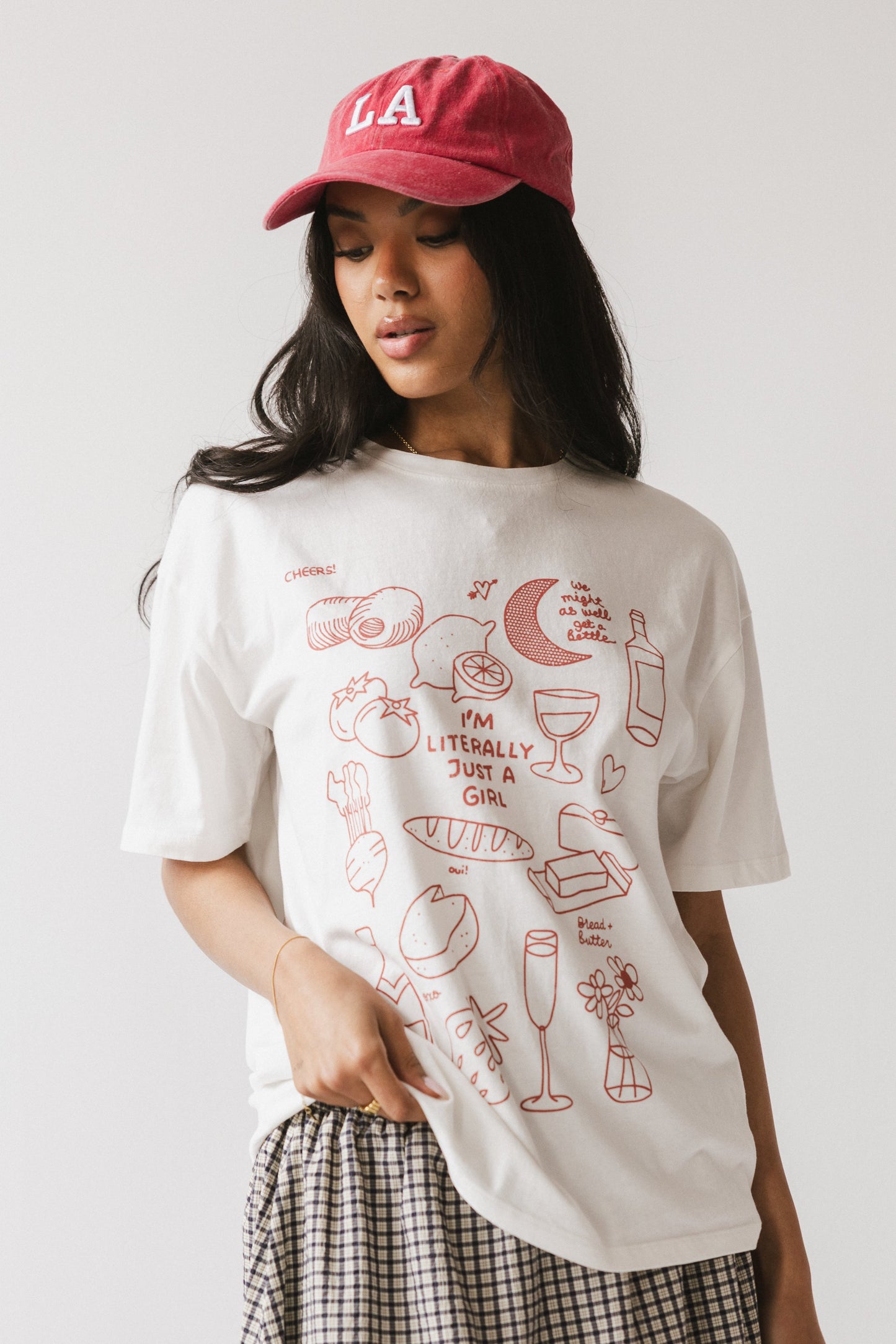 Just A Girl Graphic Tee