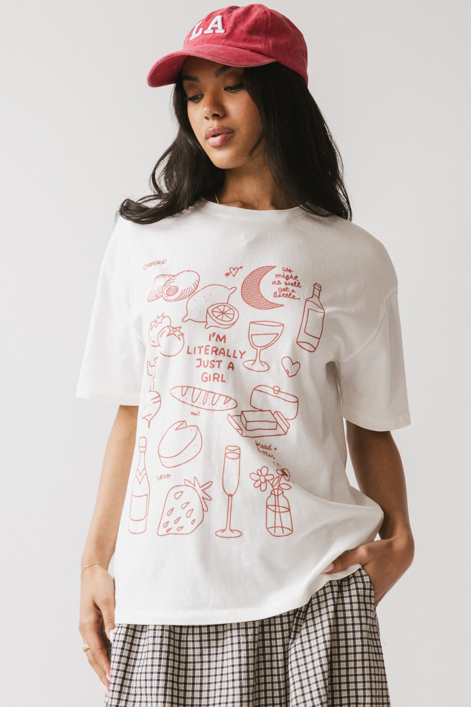 Just A Girl Graphic Tee