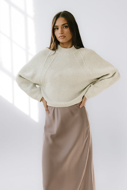Shayla Knit Sweater in Ivory - FINAL SALE