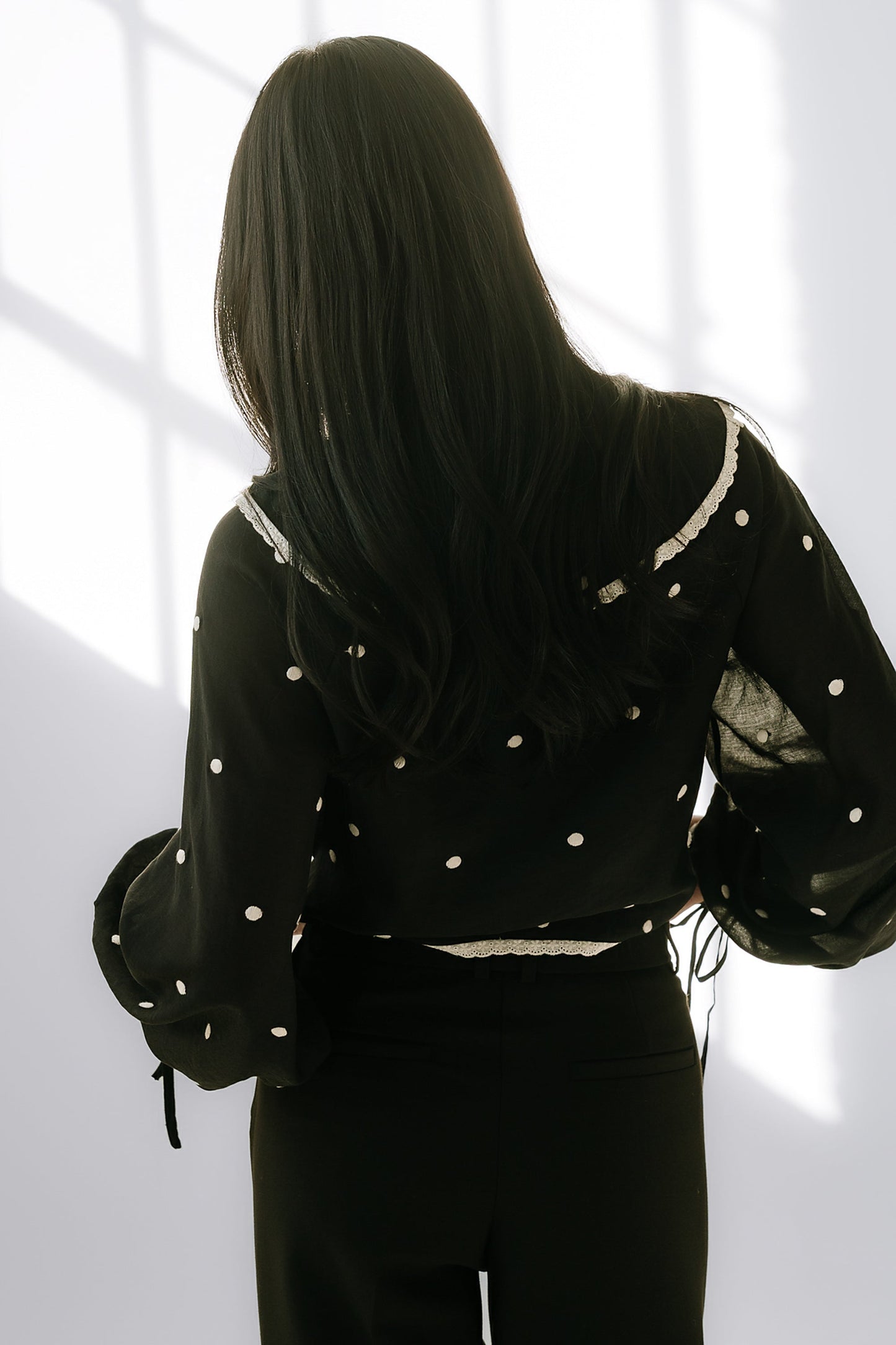 Yara Polka Dot Blouse