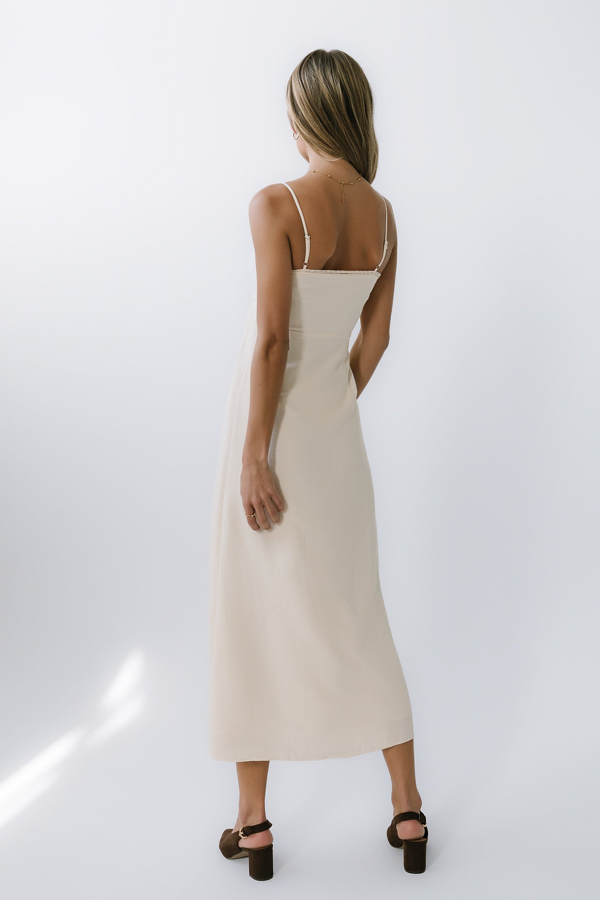 Kera Pleated Maxi Dress - FINAL SALE