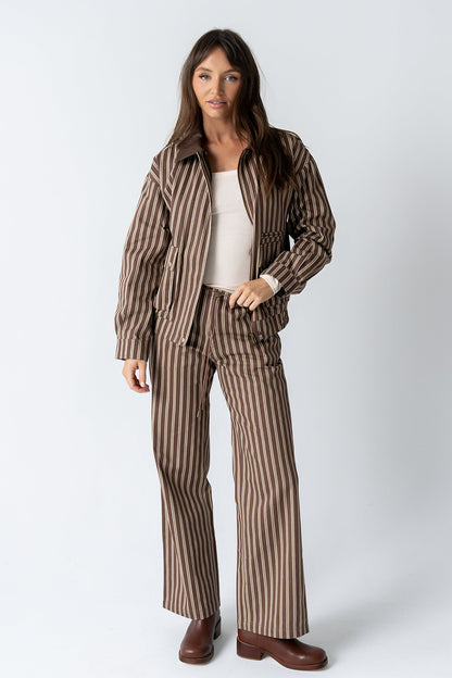 Carla Striped Wide Leg Pants