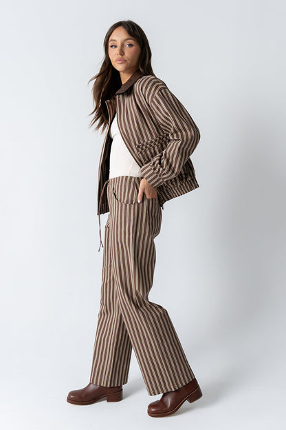 Carla Striped Wide Leg Pants