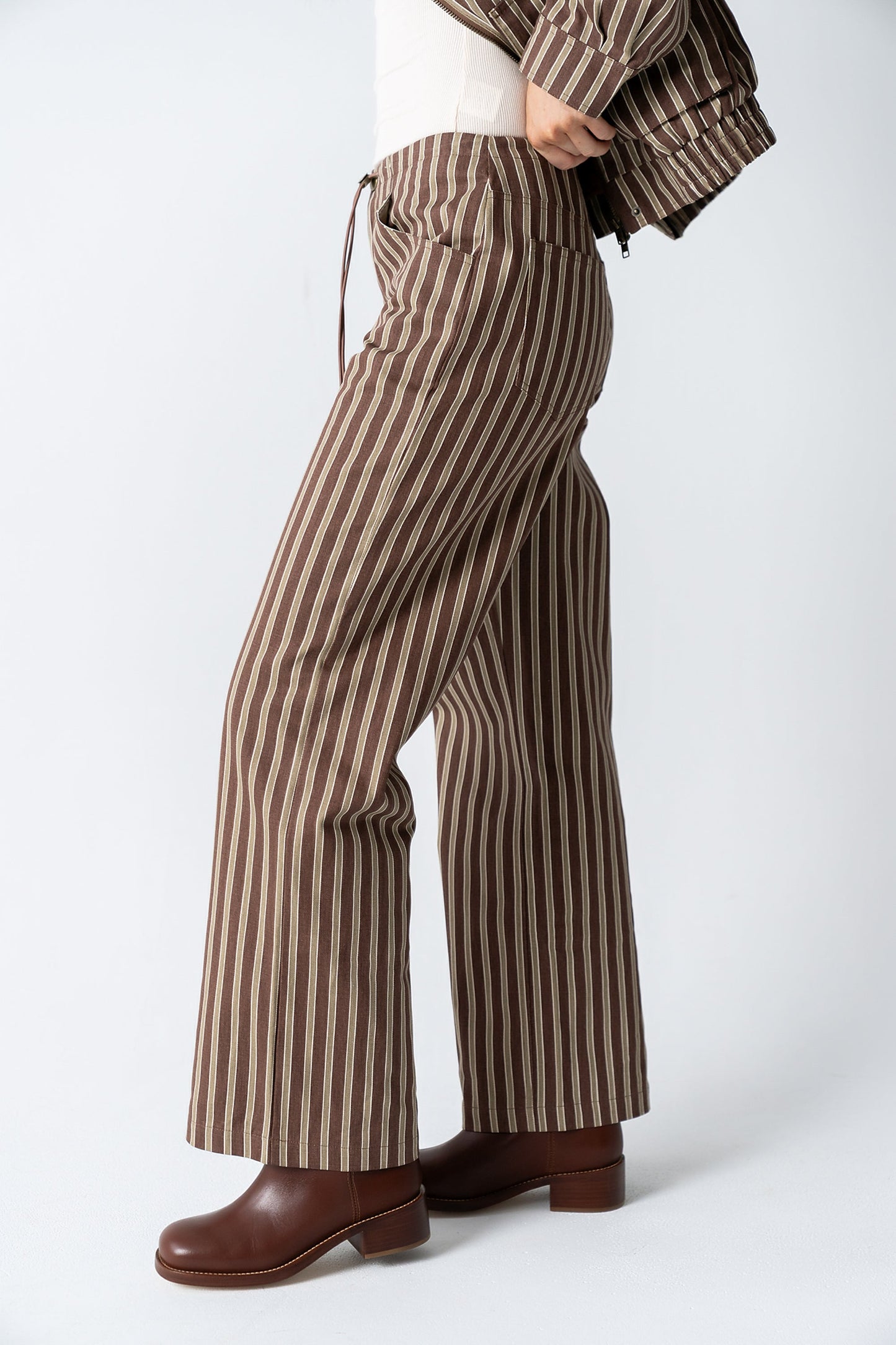 Carla Striped Wide Leg Pants