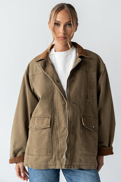 Mannie Oversized Chore Jacket