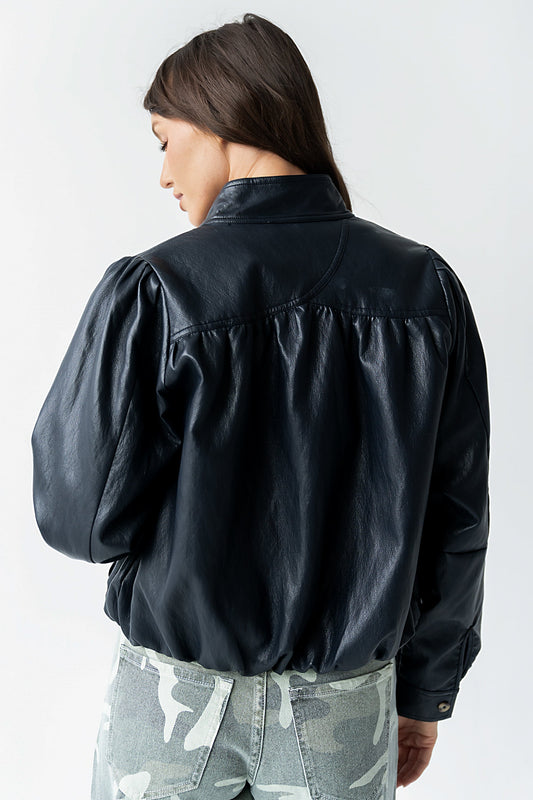 Kiele Vegan Leather Jacket