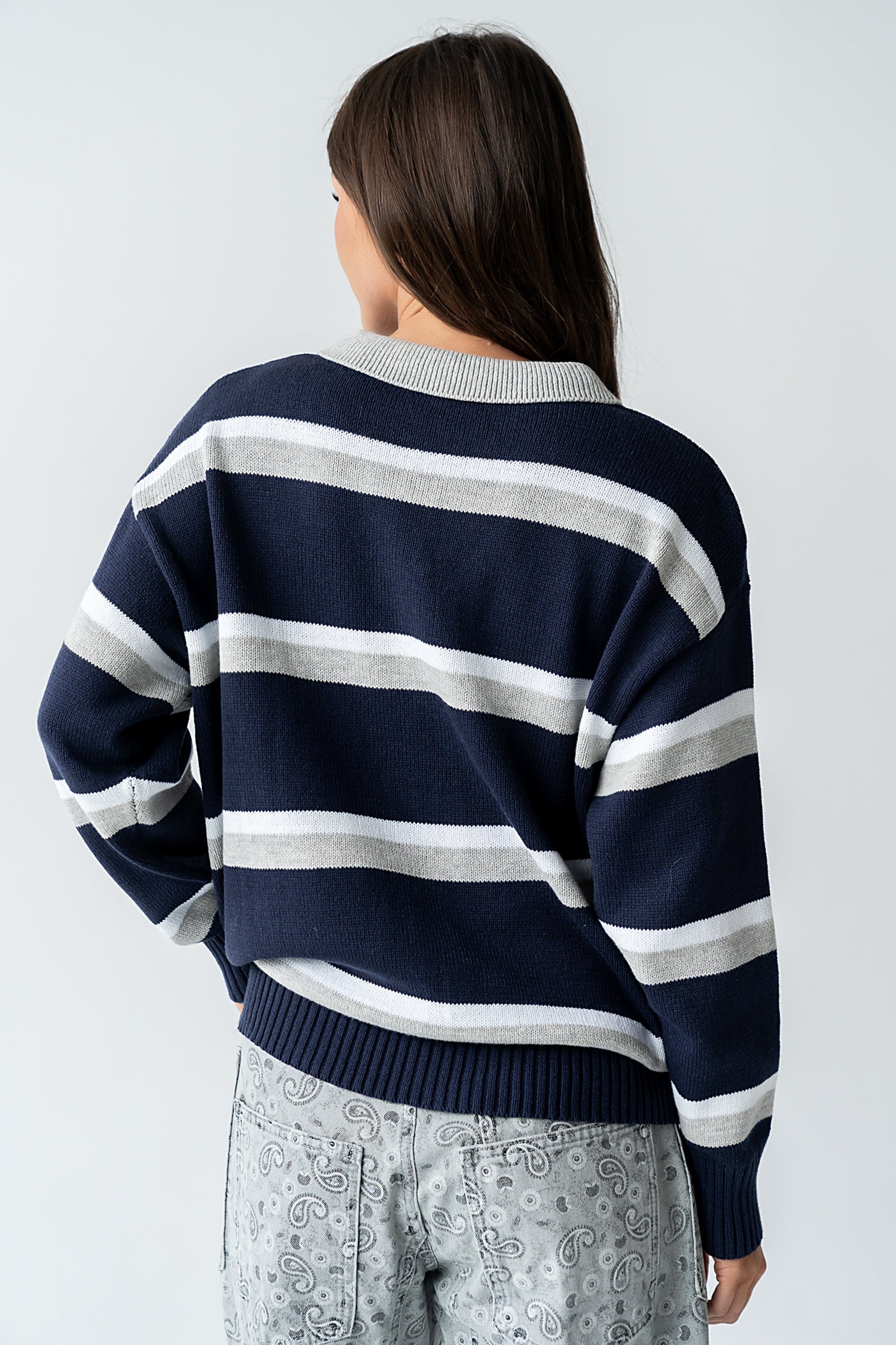 Karina Striped Sweater