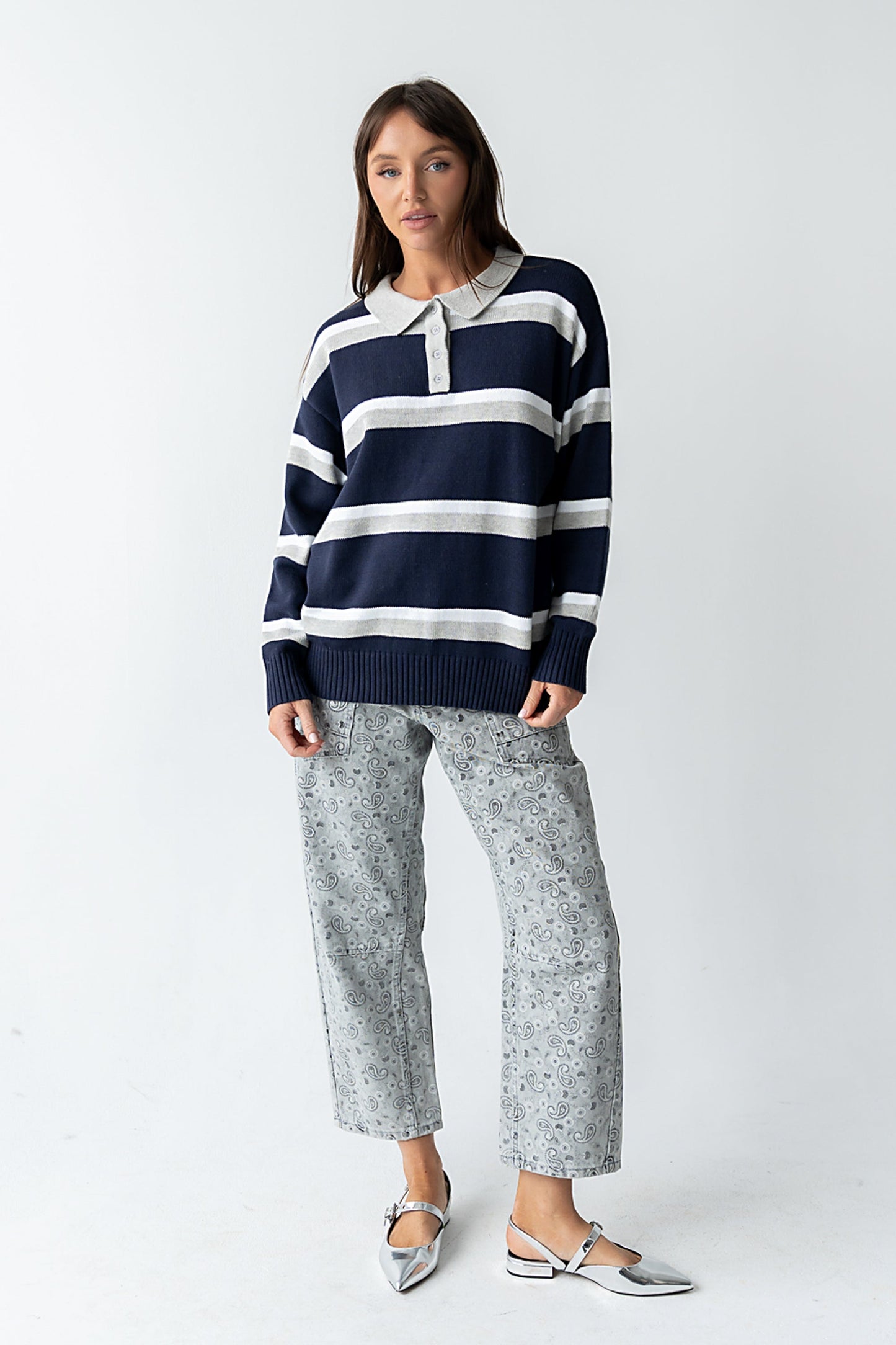 Karina Striped Sweater