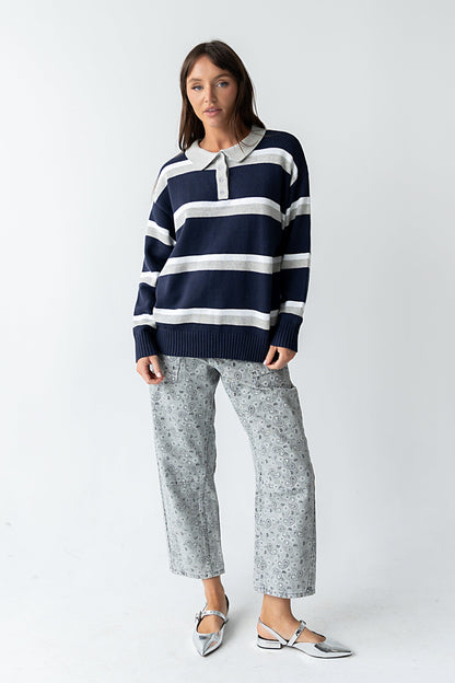 Karina Striped Sweater