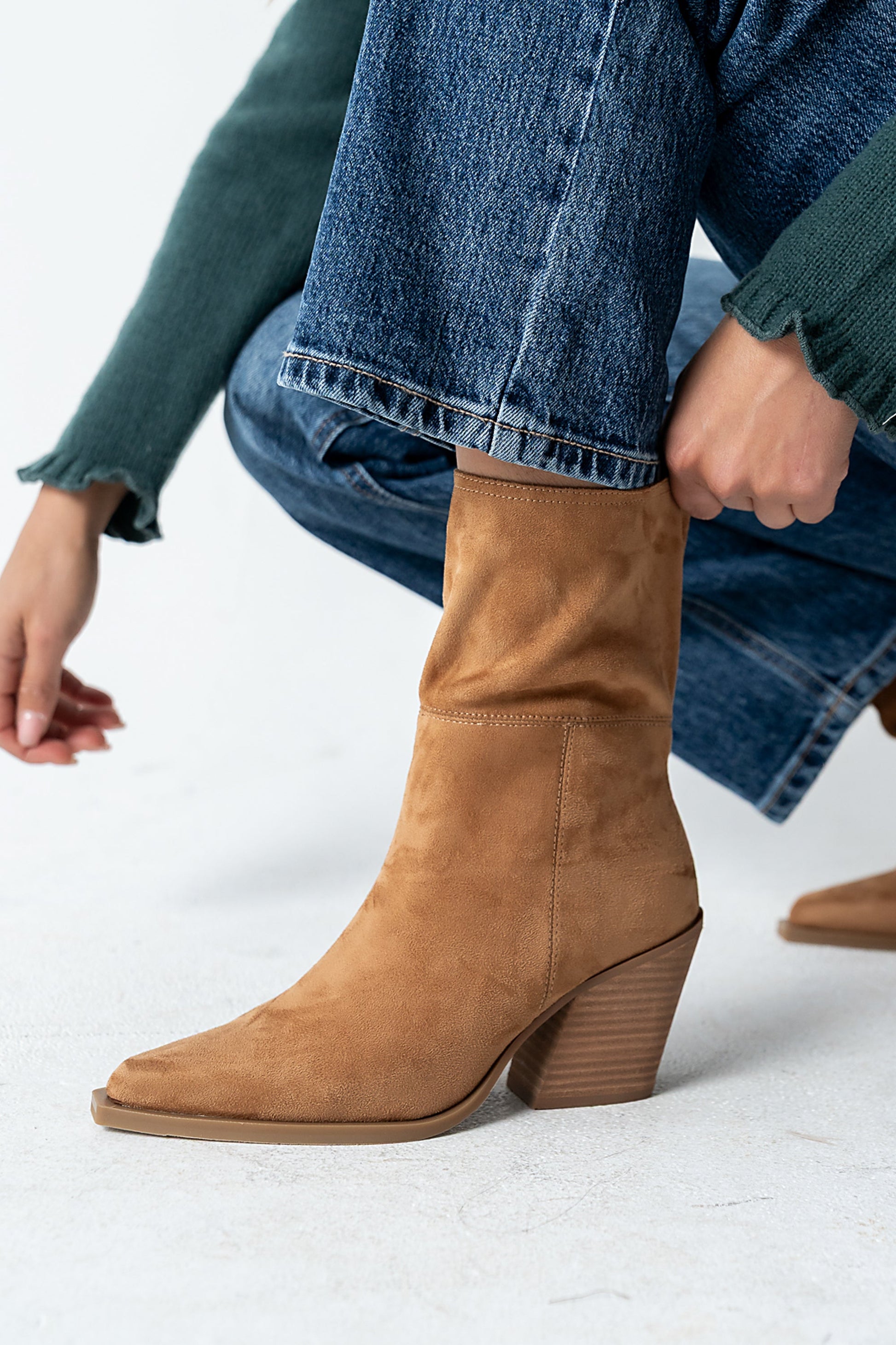 Venice Boots in Camel - FINAL SALE