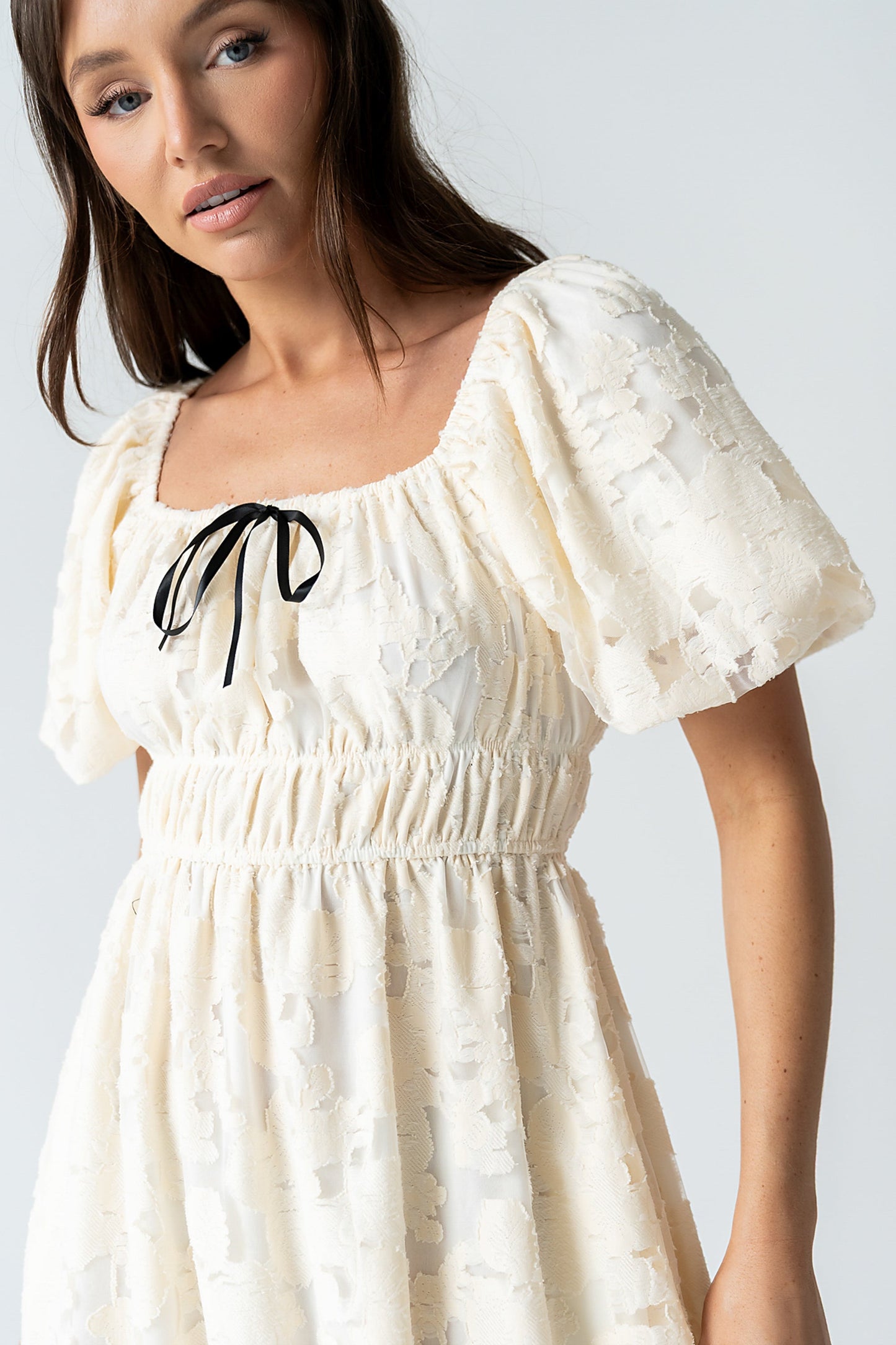 Tracie Sheer Midi Dress