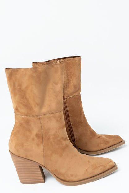 Venice Boots in Camel - FINAL SALE