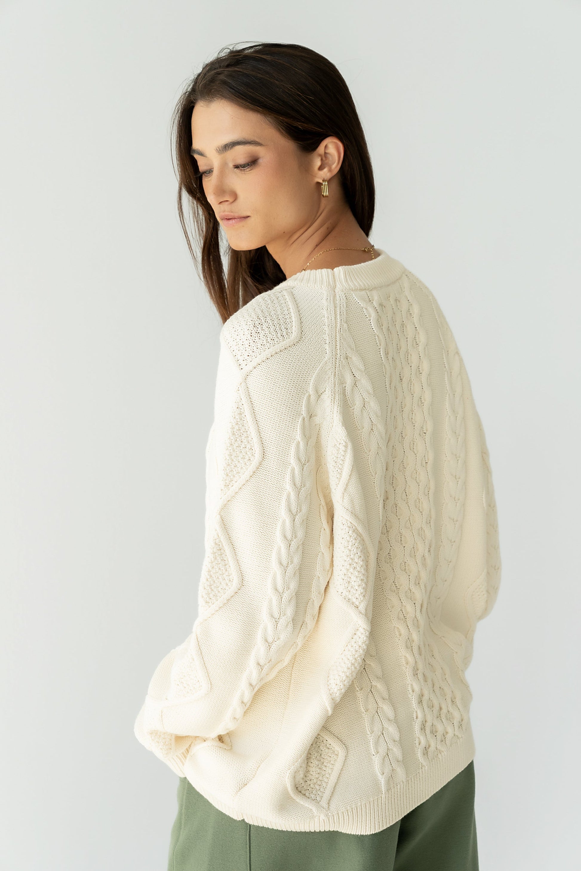 Toni Cable Knit Sweater
