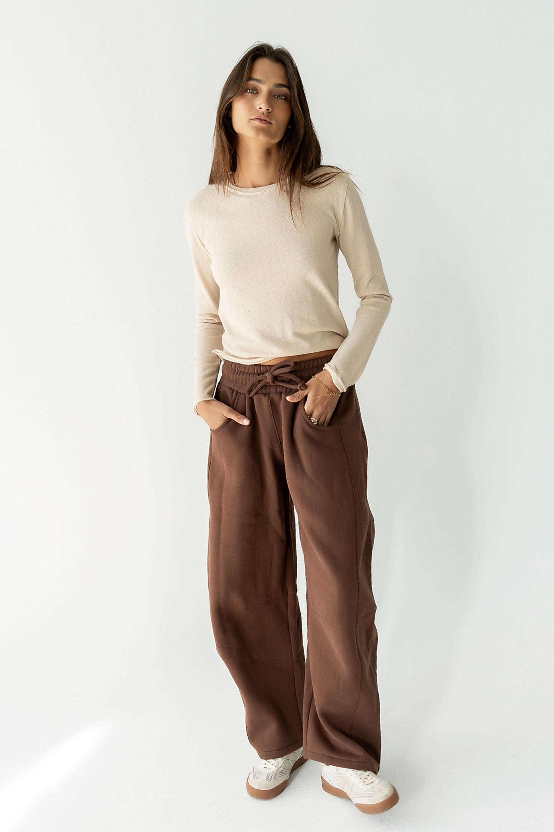 Janie Knit Top in Ivory