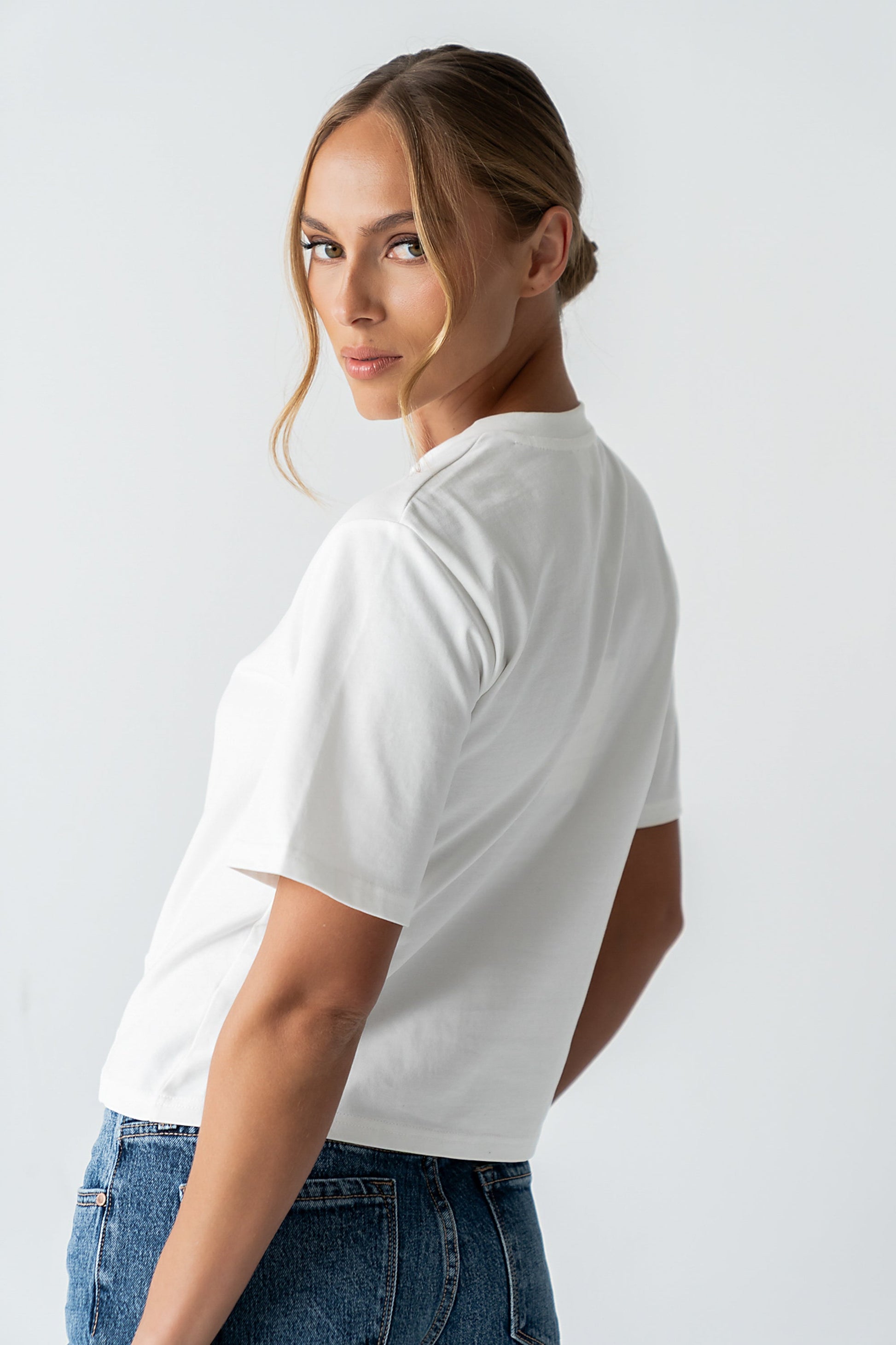 Buckley Knot Top in White